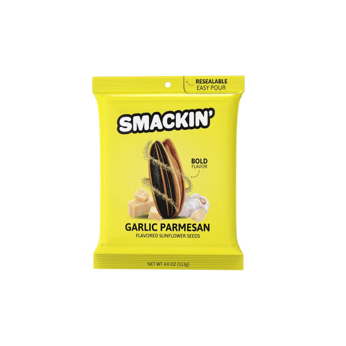 Smackin’ Garlic Parmesan 4oz Sunflower Seeds