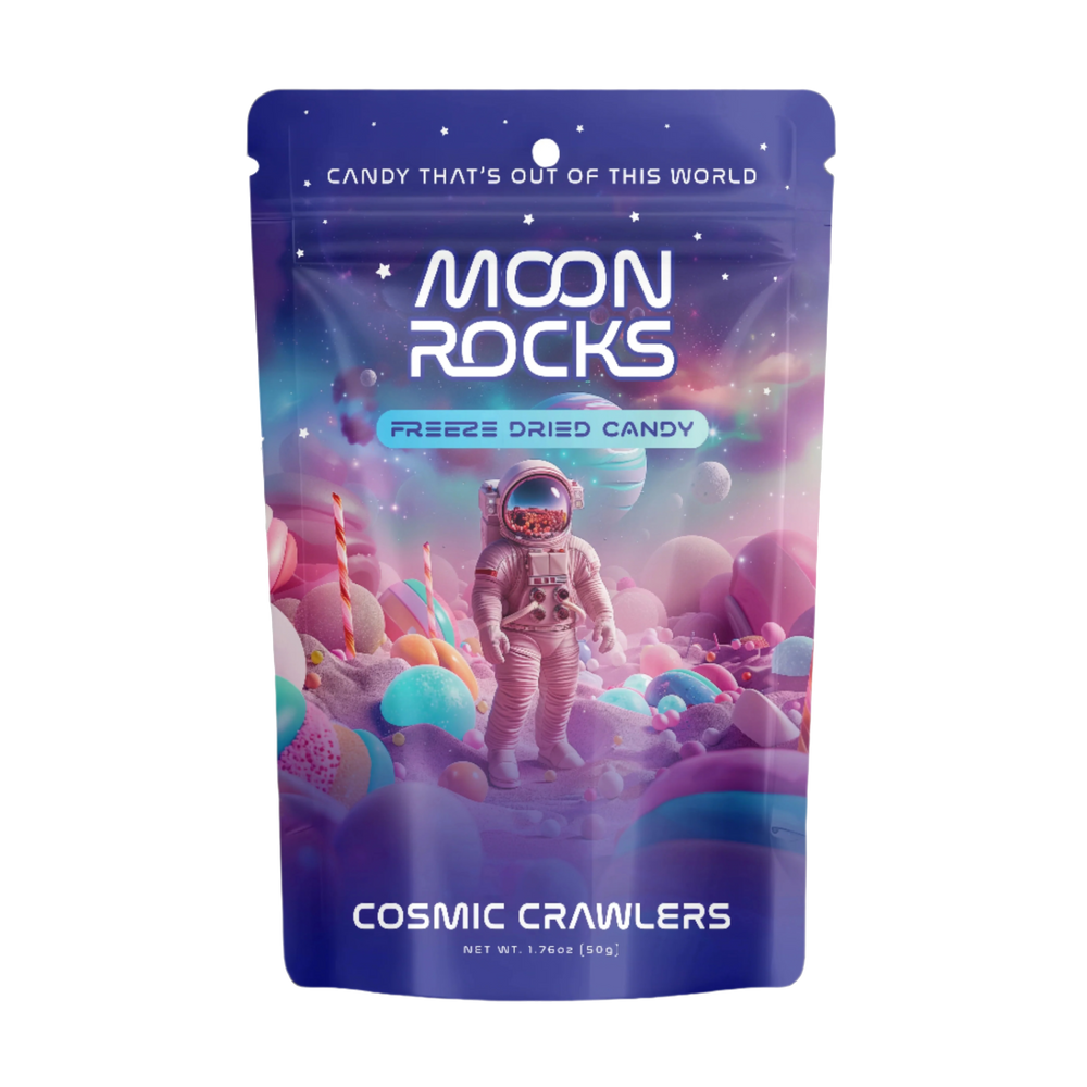 Moon Rocks Freeze Dried Candy- Cosmic Crawlers