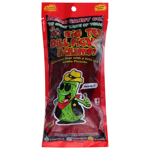 Big Tex Dill Pickle in Chamoy by Alamo Candy Co.