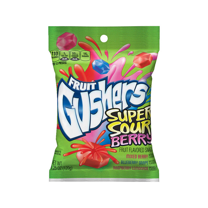 Fruit Gushers Super Sour Berry